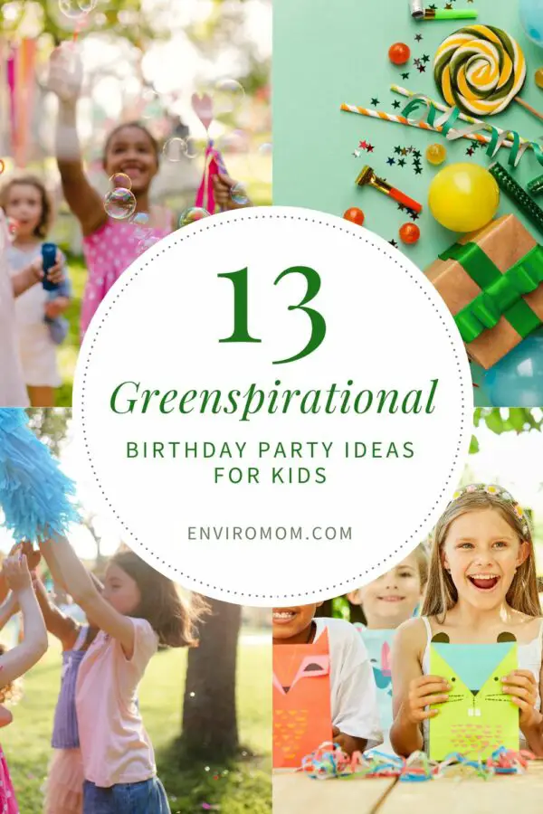 Green Birthday Party For Kids Pin