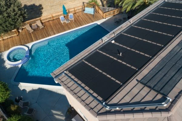 solar panel pool heater
