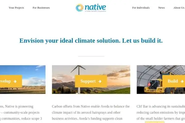 Native Energy Homepage