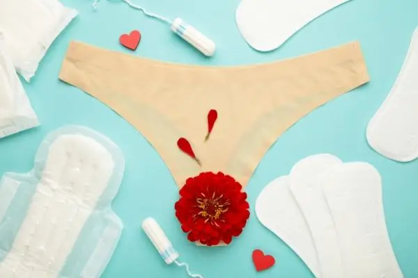 period underwear disposable pads and tampons