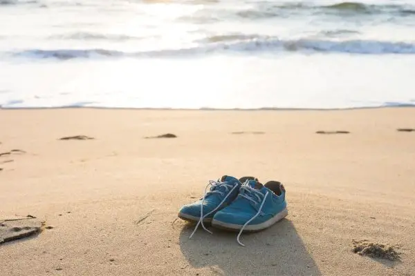 Shoes On The Beach
