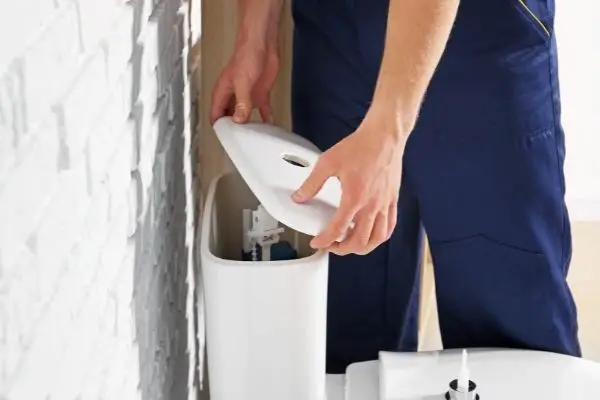how to clean sand from toilet
