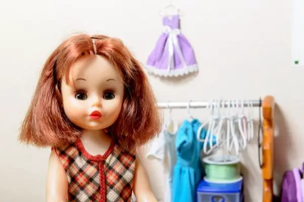 Vintage Doll And Vintage Dolls Clothes Smell Musty