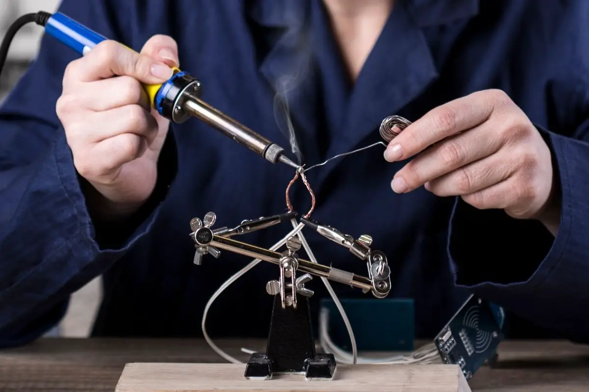 How To Get Solder Out Of Clothes