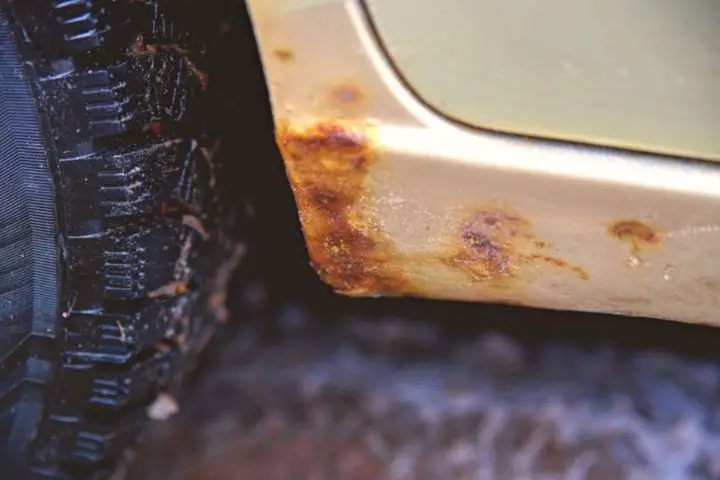 Rust On A Car