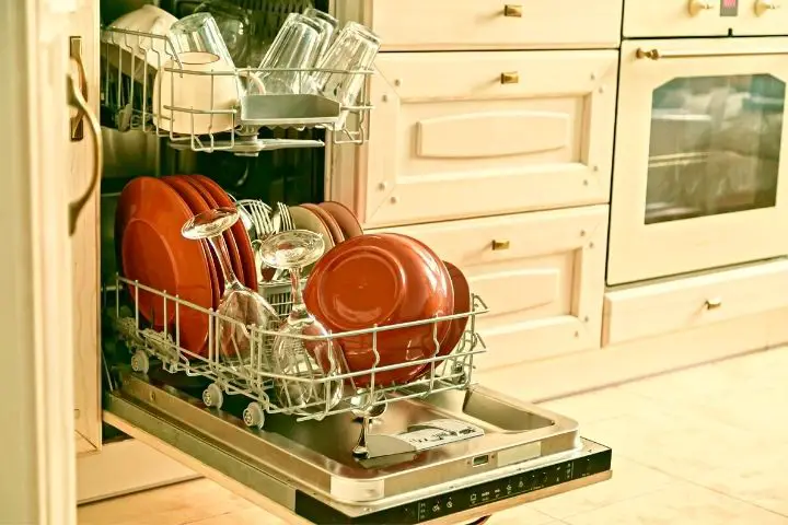 Dishwasher Full Of Dishes
