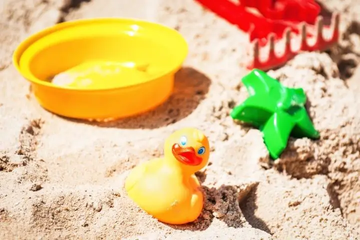 Sand And Childrens Toys