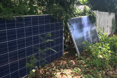 Solar Panel Fence