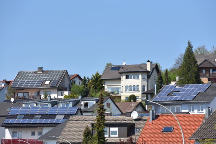 Solar Panels On Roofs
