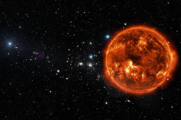 The Sun In Outer Space