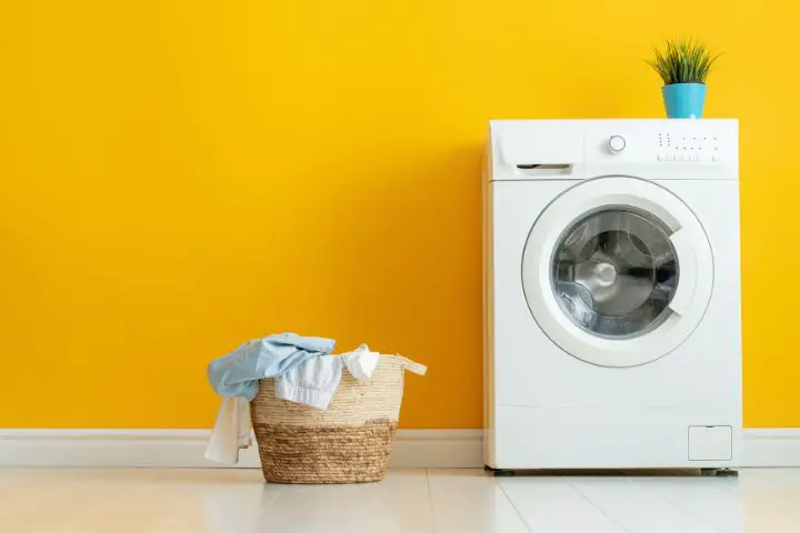 Laundry Room With A Washing Machine