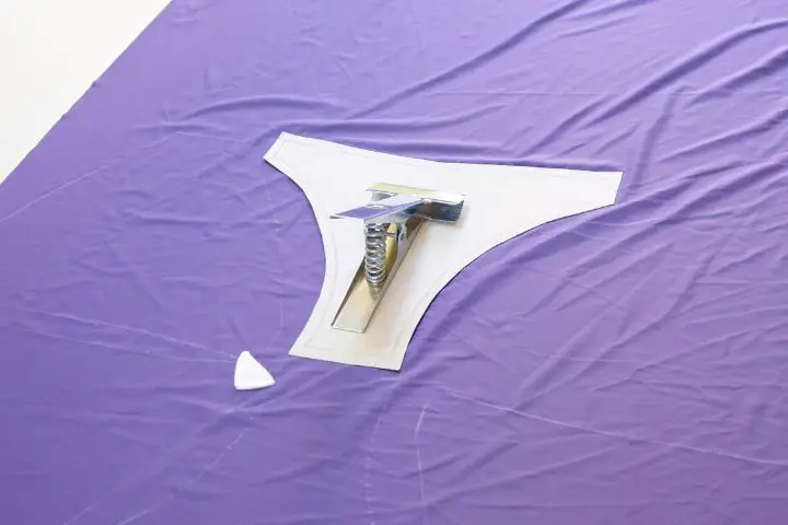 Purple Absorbent Fabric For Diy Period Underwear